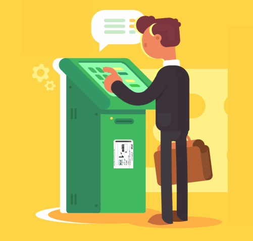 ثبت کد پذیرش در وب کیوسک تعبیه شده در محل جهت صدور بلیط و استفاده از مجموعه